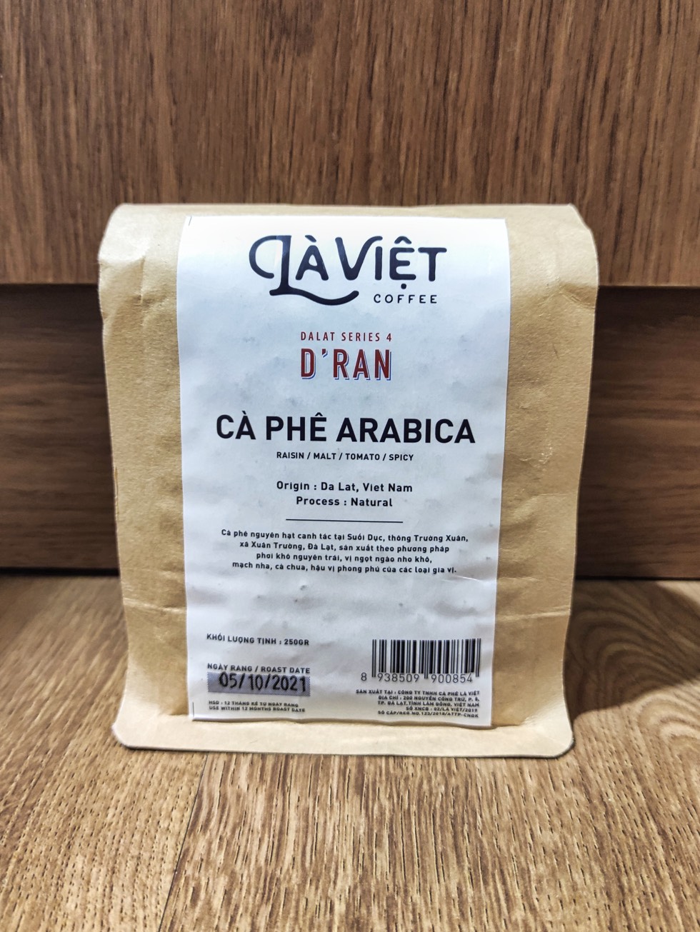 La Viet Coffee Dalat Series 4 D'Ran