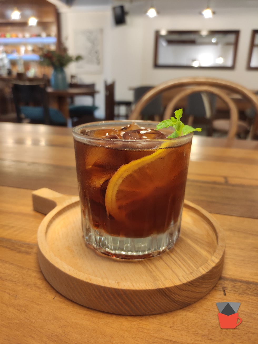 OCT 25 2021: A well served cold brew coffee by Unihub Coffee